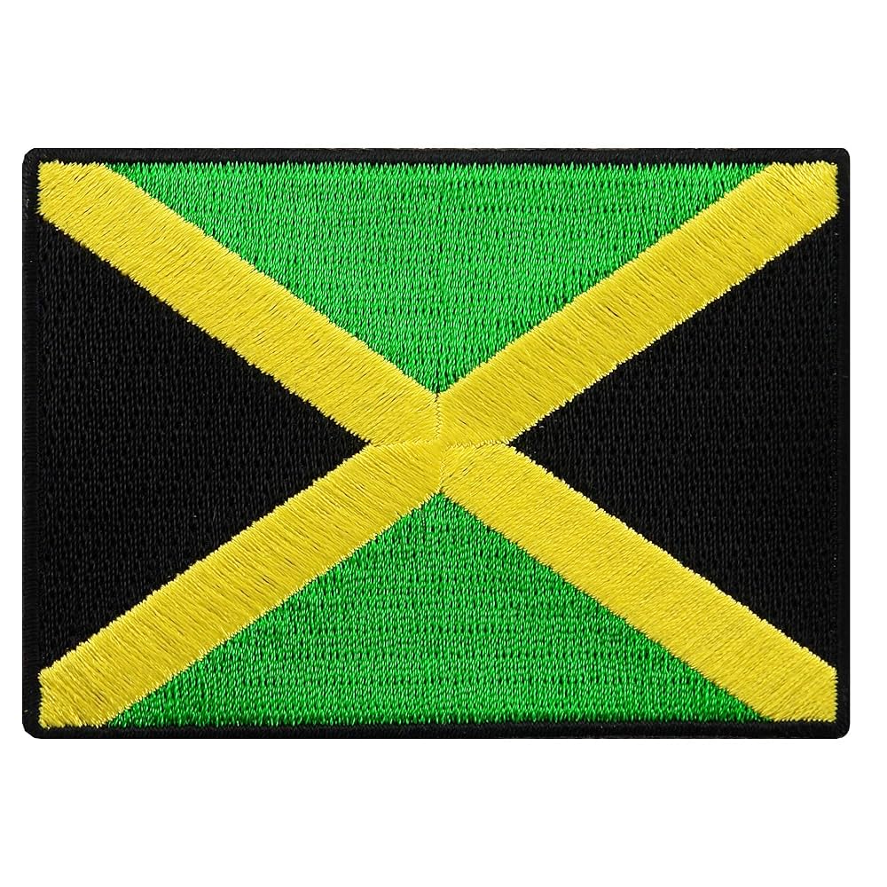 Amazon.com: Cypress Collectibles - Jamaica Flag Patch